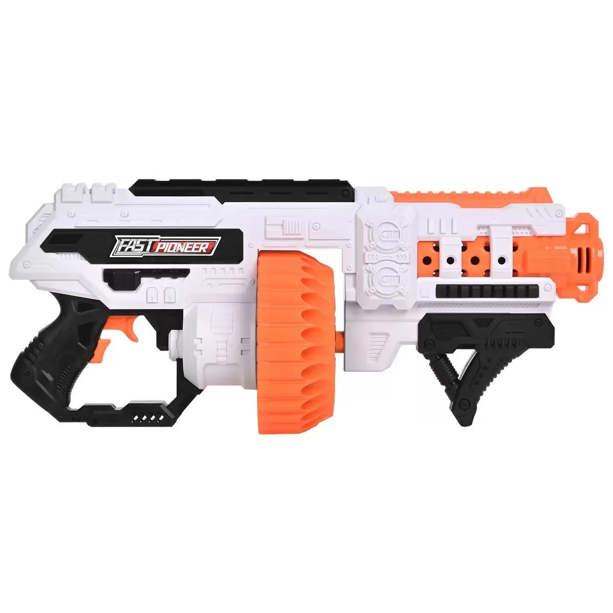 картинка Бластер игрушечный BIG509 Fast POWER 48 пуль от магазина igrushka.uz