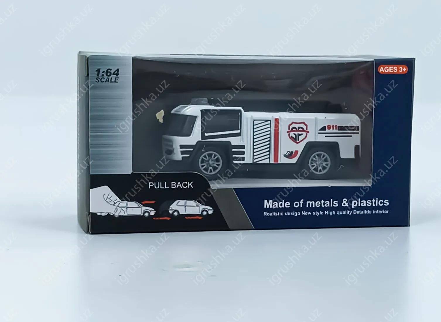 картинка Моделька 1:68 Пожарный машина (Police 911)  от магазина igrushka.uz