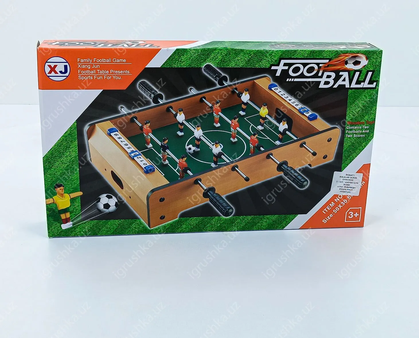 картинка Настольные мини-футбольные спортивные игрушки, деревянный XJ801 от магазина igrushka.uz