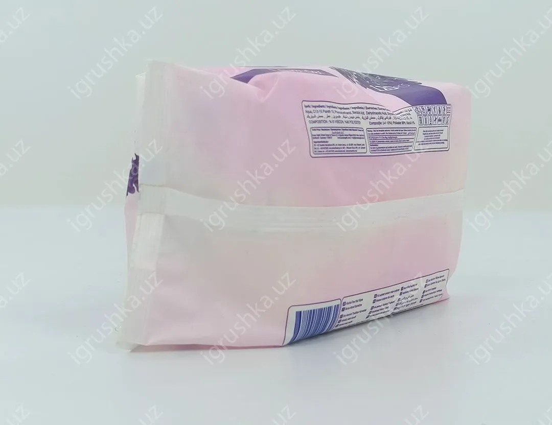 картинка Влажные салфетки Sleepy лаванда (Wet Wipes) 120шт. от магазина igrushka.uz