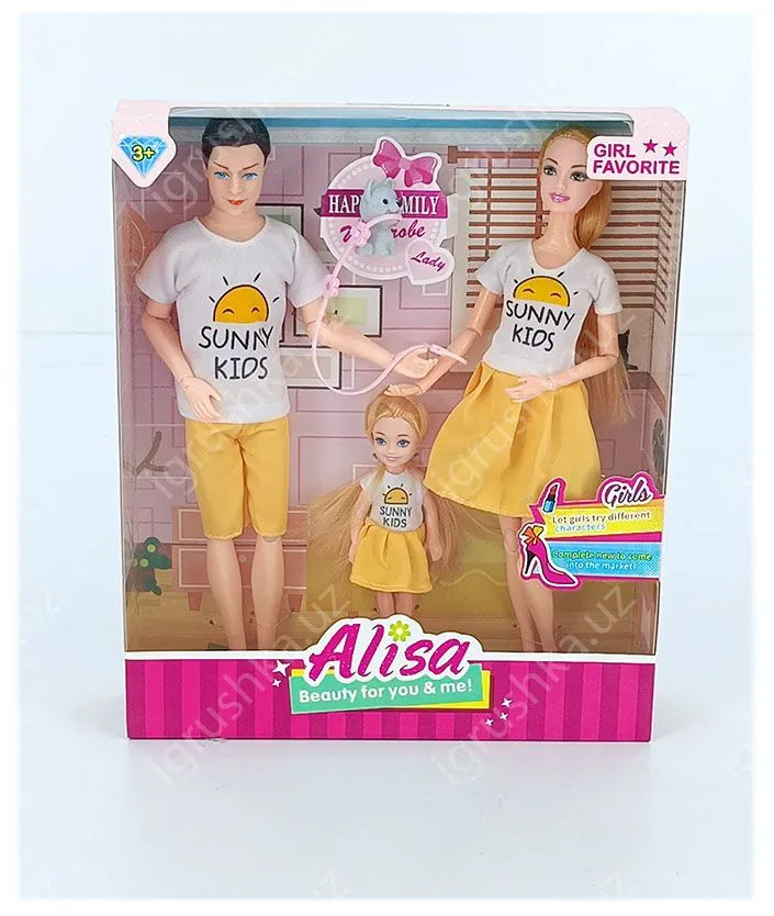 картинка Набор кукол (Alisa 1908) 2в от магазина igrushka.uz