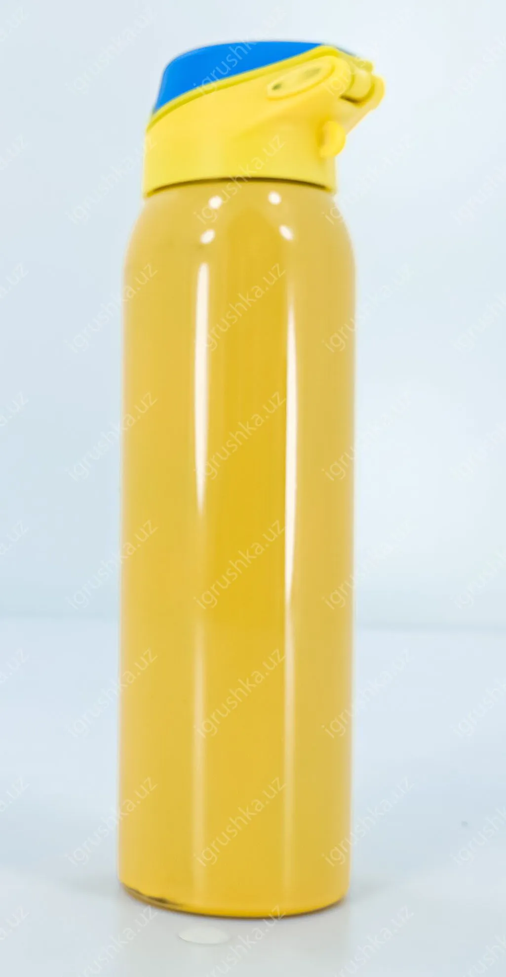 картинка Термос с двойной стенкой из нержавеющей стали. Термос "Минён" с трубочкой 450мл. от магазина igrushka.uz