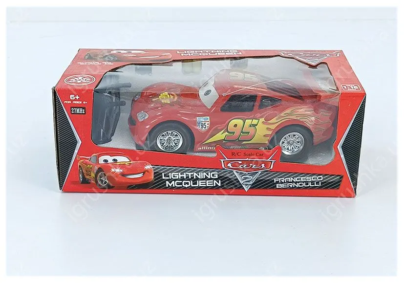 картинка Машинка На Пульте Молния Маквин Lightning McQueen от магазина igrushka.uz