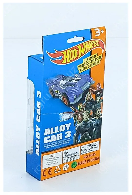 картинка Hot Wheel металлический набор из трех машинки 8635 от магазина igrushka.uz