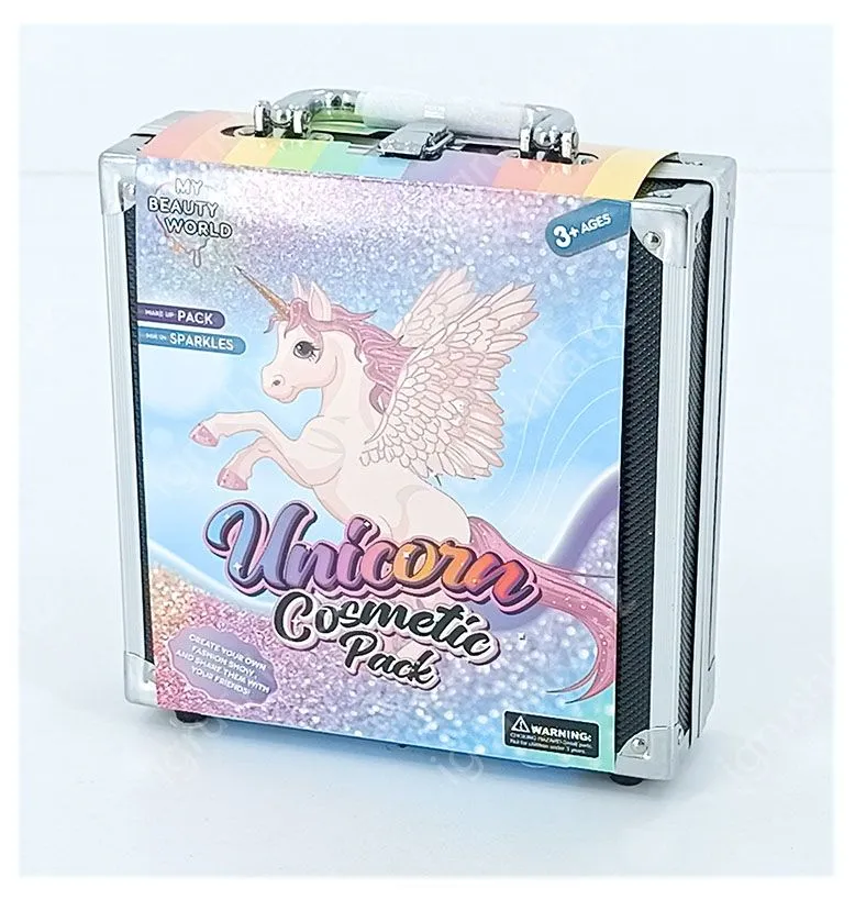 картинка Детский игровой набор декоративной косметики Unicorn 1681 в кейс от магазина igrushka.uz