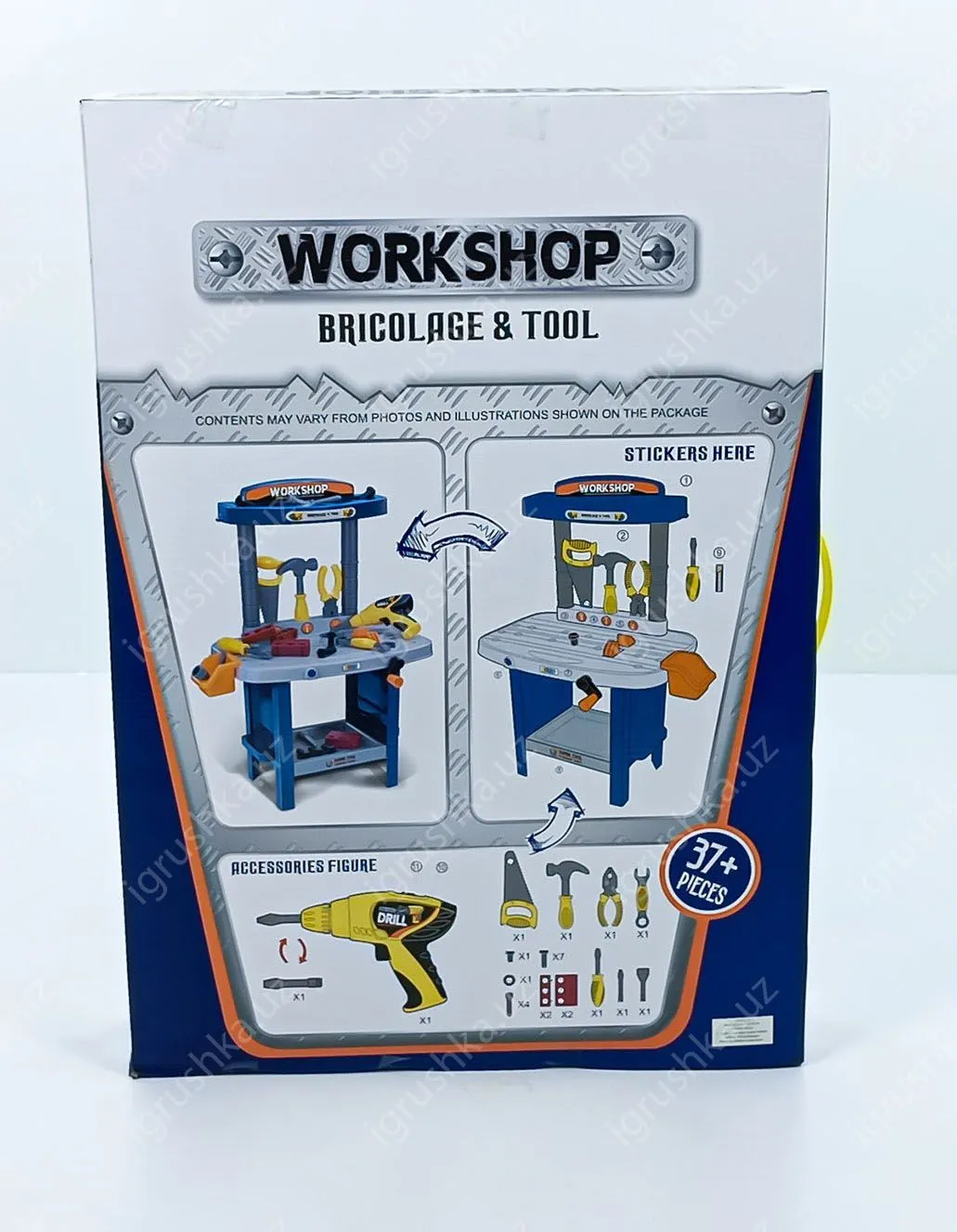 картинка Набор инструментов «WORKSHOP», Арт. 8003 от магазина igrushka.uz