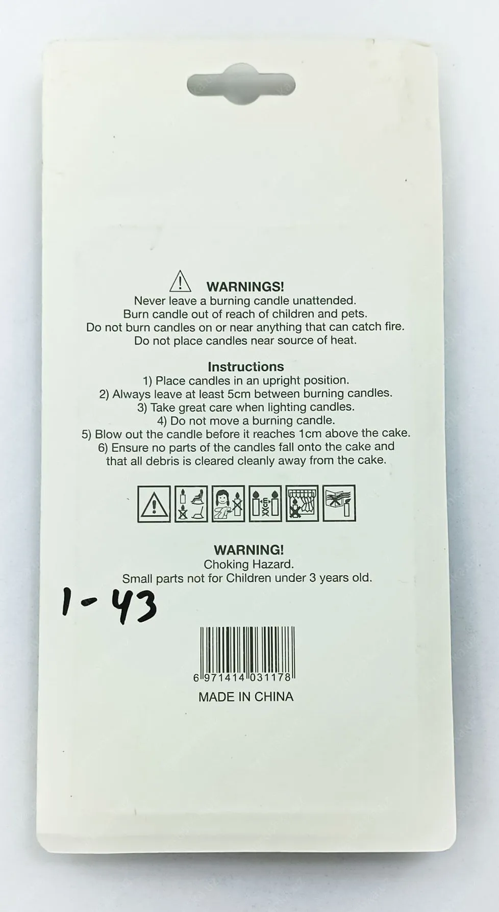 картинка Свечи для торта "Happy birthday" звездочка от магазина igrushka.uz