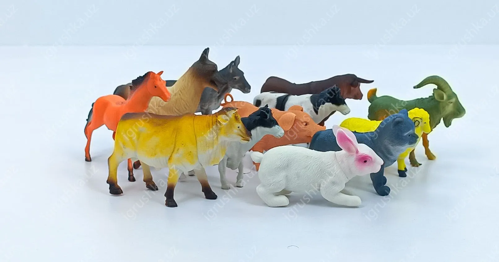 картинка Фигурки животных "Домашний животный"Farm Animals 12 шт. от магазина igrushka.uz