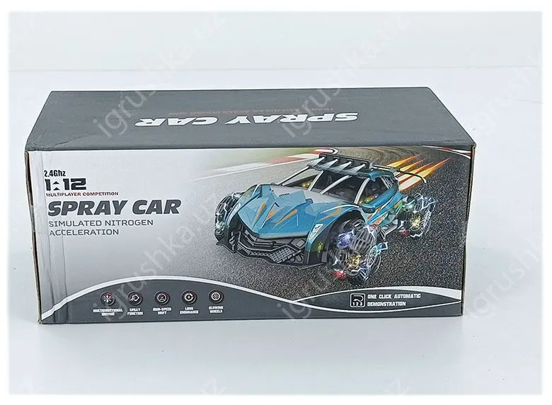 картинка Радиоуправляемая машина "SPRAY CAR" Моделирование ускорения азота от магазина igrushka.uz