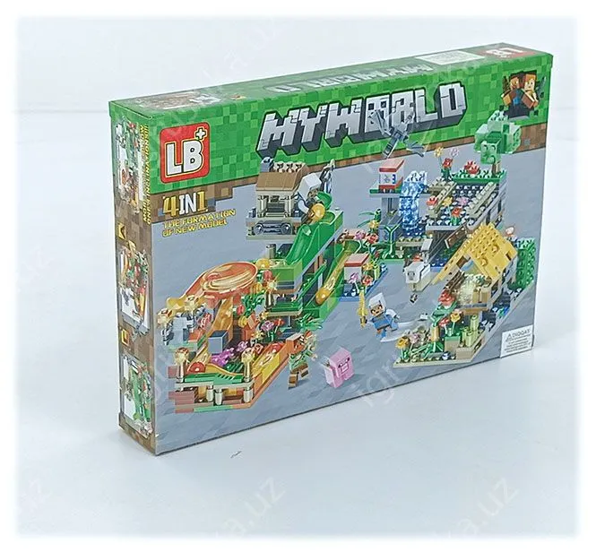 картинка Конструктор Майнкрафт "Ферма" 227 деталей от магазина igrushka.uz