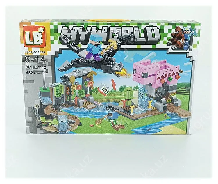 картинка Конструктор LB+ My World (Minecraft), 432+ детали, NO.LB1112 от магазина igrushka.uz