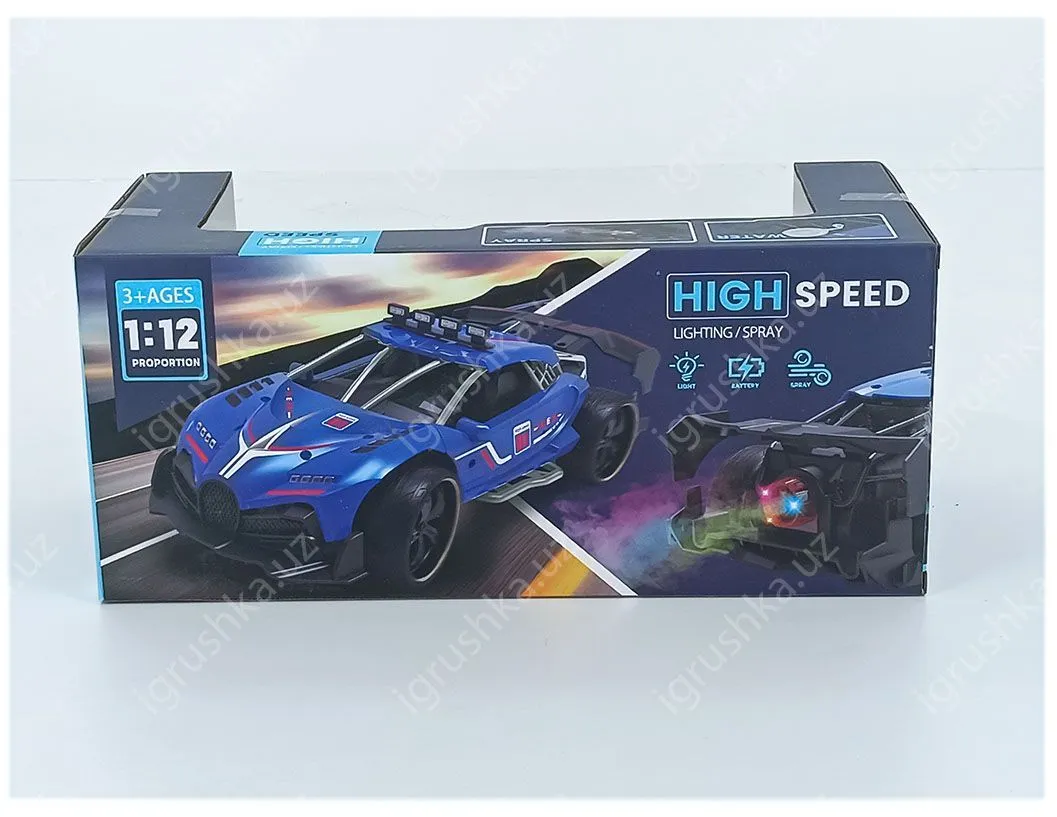 картинка Машинки на радиоуправлении с дымом HIGH SPEED от магазина igrushka.uz