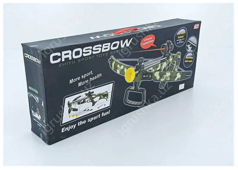 картинка Арбалет детский игрушечный с оптическим прицелом от магазина igrushka.uz