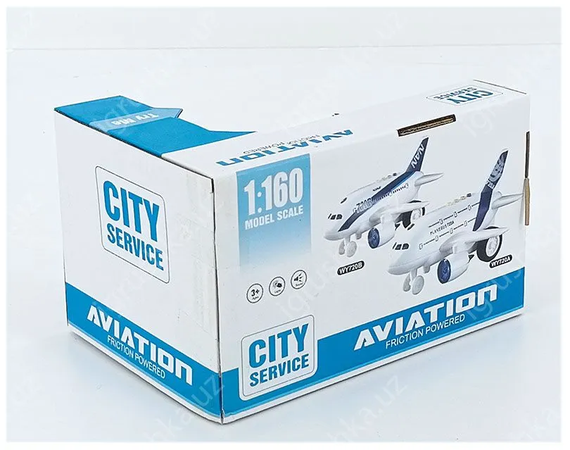 картинка Самолёт инерционный WY720B от магазина igrushka.uz