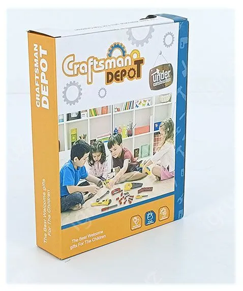 картинка Набор инструментов с механической дрелью, 10 предметов от магазина igrushka.uz