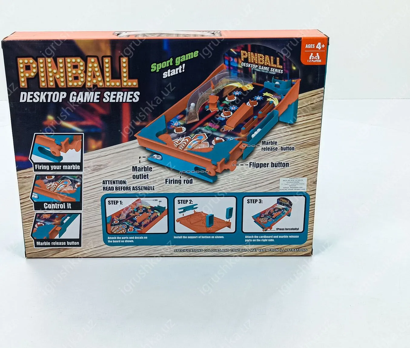 картинка Настольная игра "Пинбол" S4011 от магазина igrushka.uz