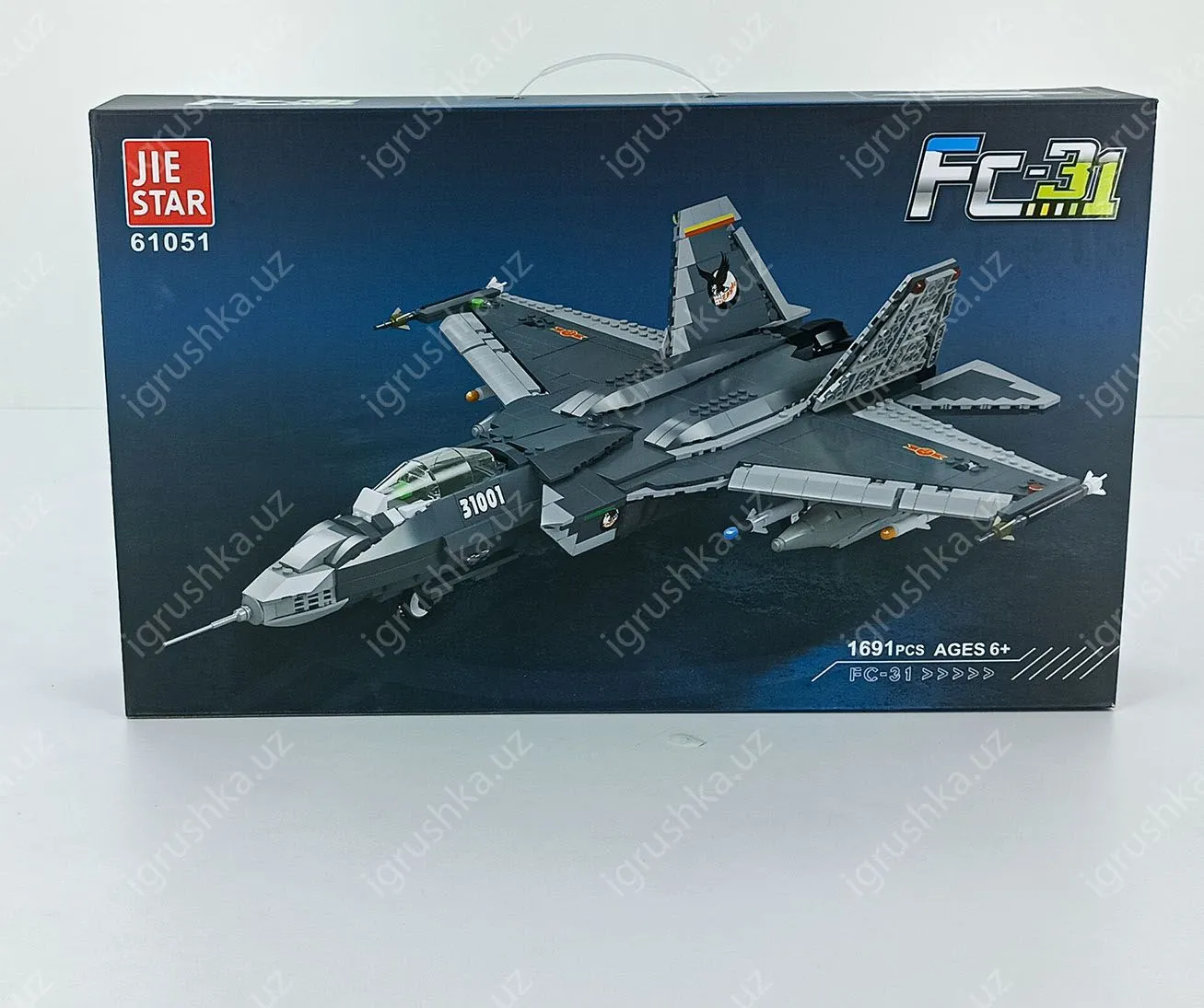 картинка Коллекционный большой набор конструктор JIESTAR 61051 1691 деталей от магазина igrushka.uz