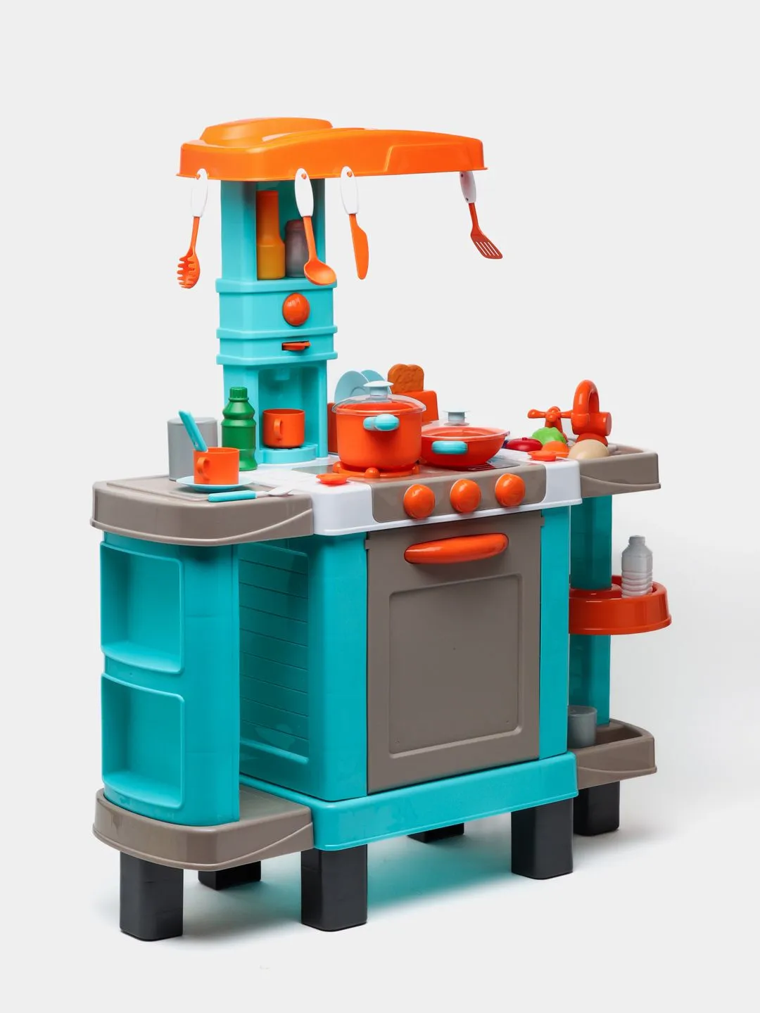 картинка Игровой Набор Большая Интерактивная Кухня Xiong Cheng Kids Chef с аксессуарами 008-938А от магазина igrushka.uz