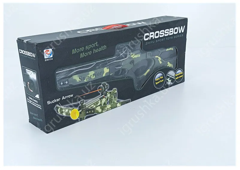 картинка Арбалет детский игрушечный с оптическим прицелом от магазина igrushka.uz