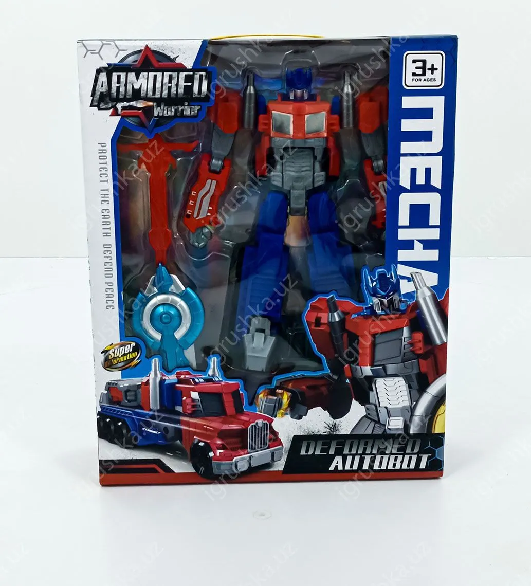 картинка Робот-трансформер Armored Warrior Mecha, грузовик и робот, 3+ от магазина igrushka.uz
