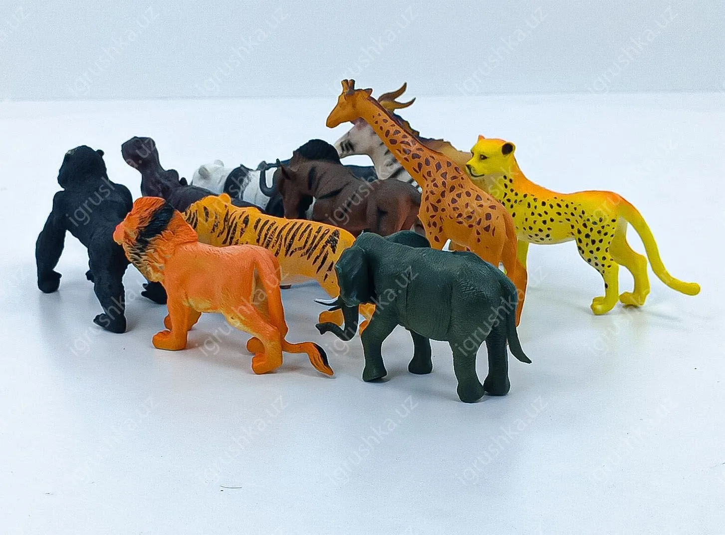 картинка Фигурки животных "Дикие животные"World Animals 12 шт. от магазина igrushka.uz