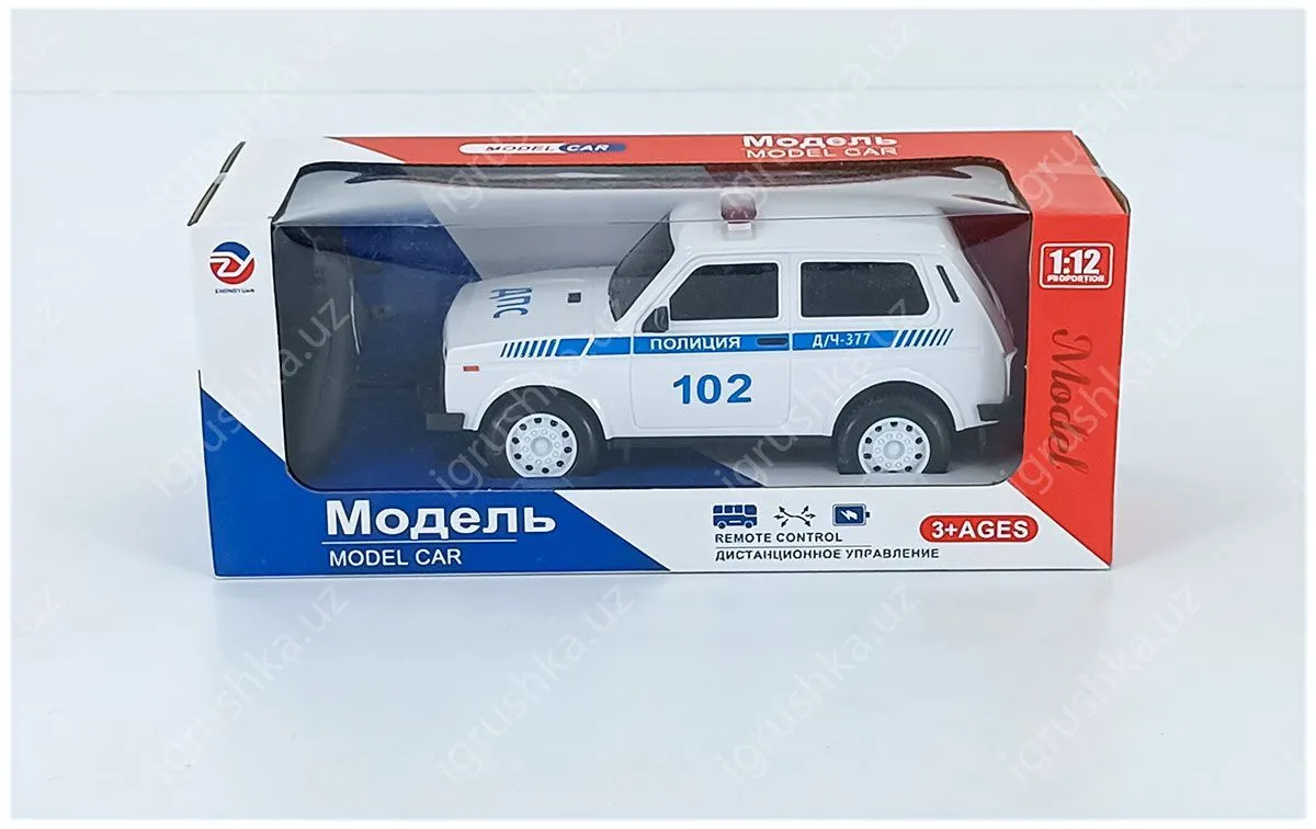 картинка Машина радиоуправляемая "Нива" Полиция от магазина igrushka.uz