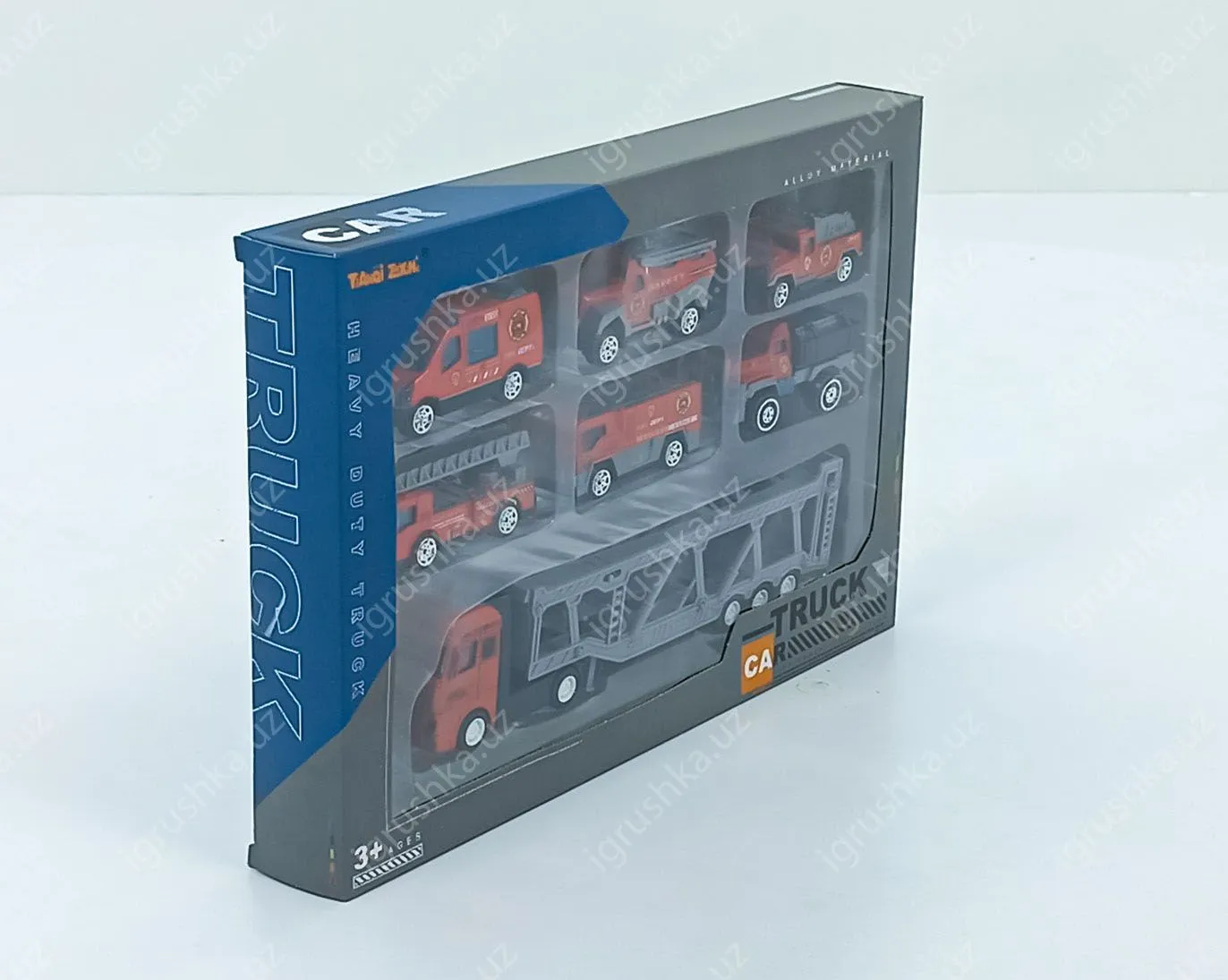 картинка Набор моделек для трека, коллекционные машинки металлические, автовоз от магазина igrushka.uz