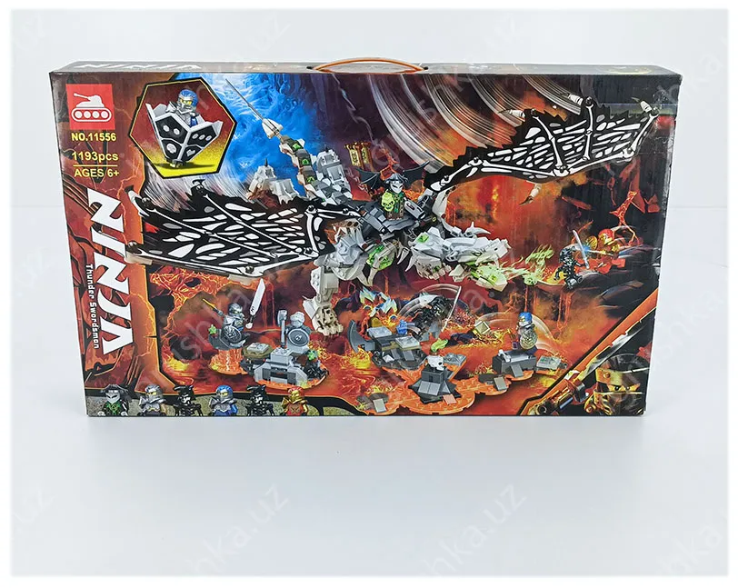 картинка Конструктор LEGO Ninjago 71721 Дракон чародея-скелета 1193 детали от магазина igrushka.uz