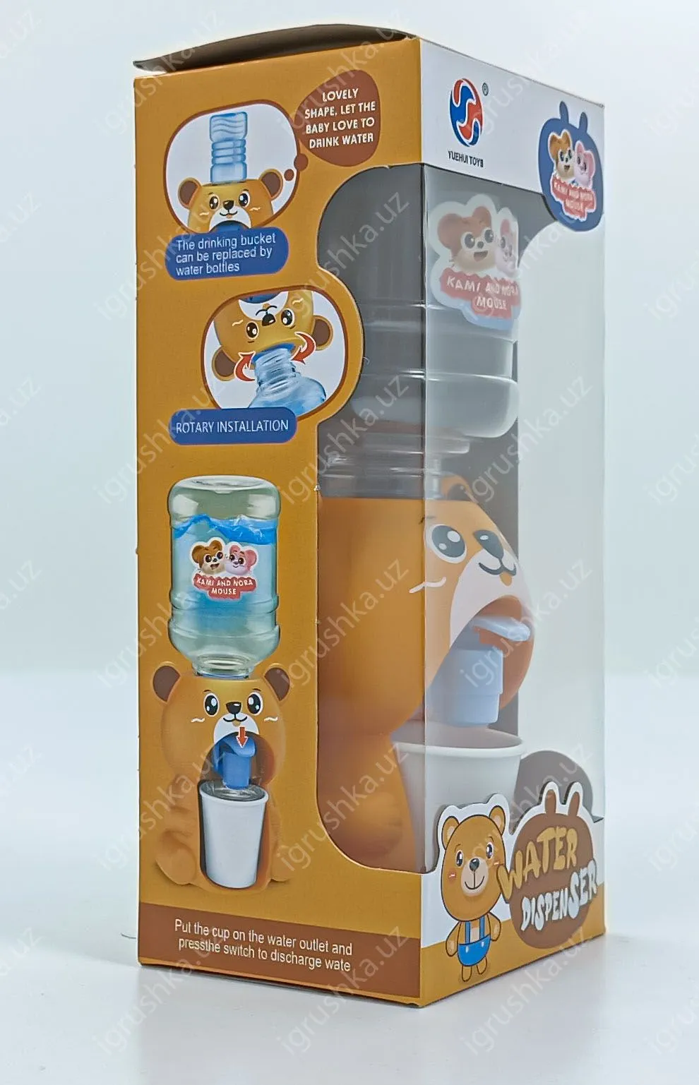 картинка Кулер детский для воды настольный мини игрушка 18 см 2016-173 от магазина igrushka.uz