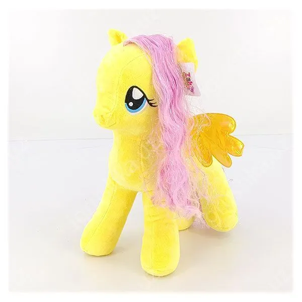 картинка Мягкая игрушка My Little Pony Флаттершай 40 см, плюшевая пони от магазина igrushka.uz