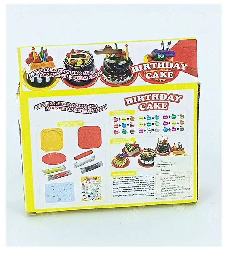 картинка Пластилин/Тесто для лепки «Торт на день рождения» от магазина igrushka.uz