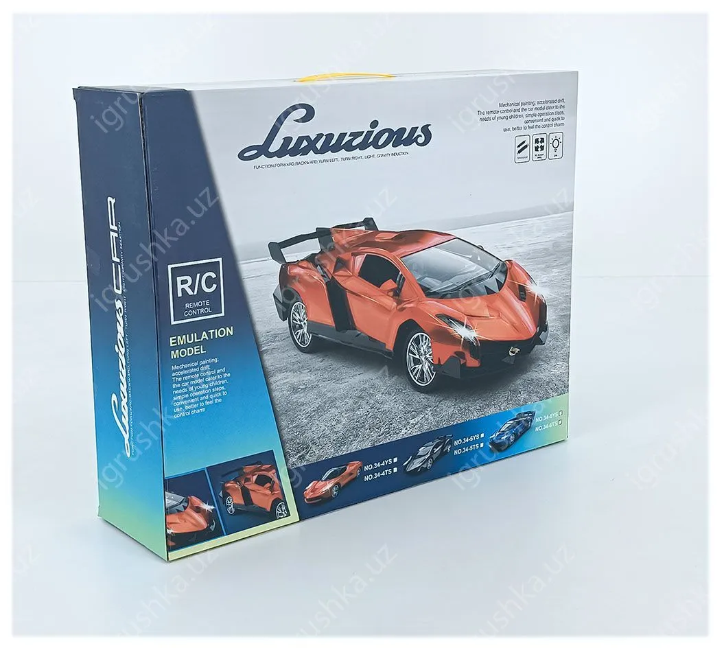 картинка Машинка на радиоуправлении с рулем LAMBORGHINI от магазина igrushka.uz