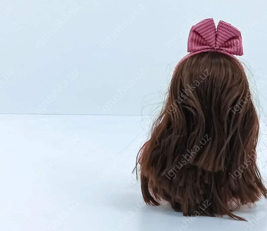 картинка 30 см Reborn Интерактивная кукла реборн девочка полностью силиконовая JM56-20 от магазина igrushka.uz