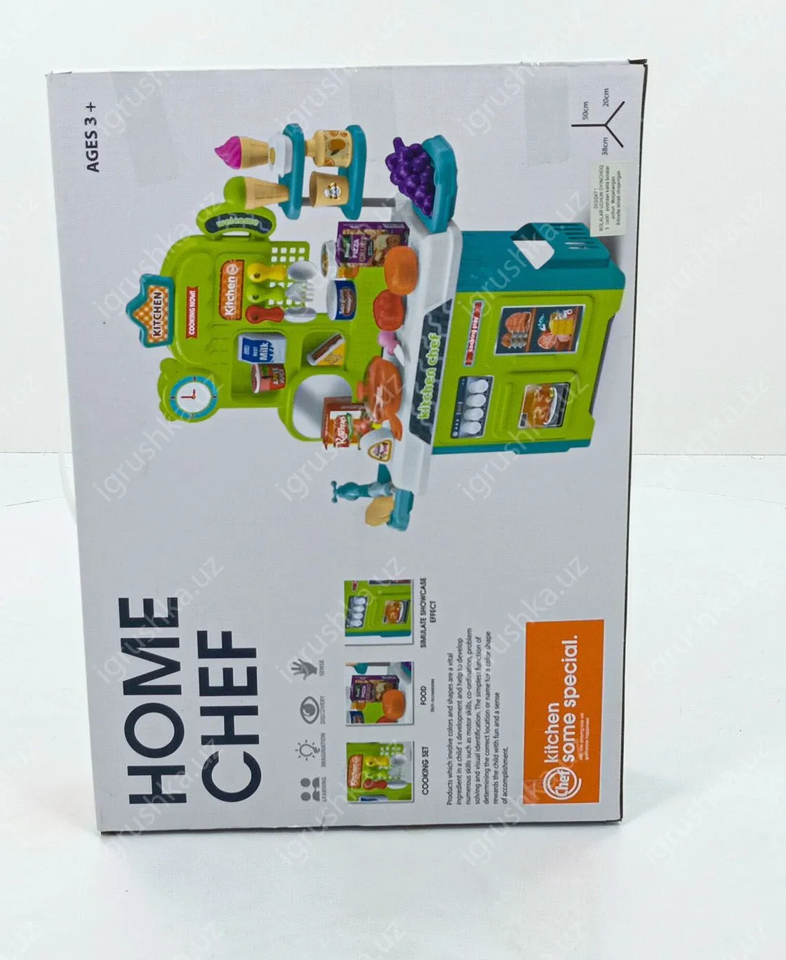 картинка Детская игрушечная кухня Talanted chef, с функцией звука и света от магазина igrushka.uz