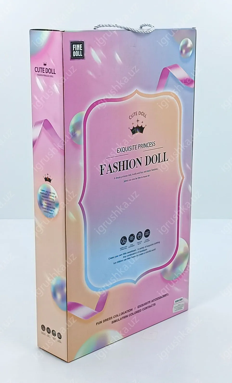 картинка Кукла Барби-принцесса длиной 60 см, подарок на день рождения для девочек от магазина igrushka.uz