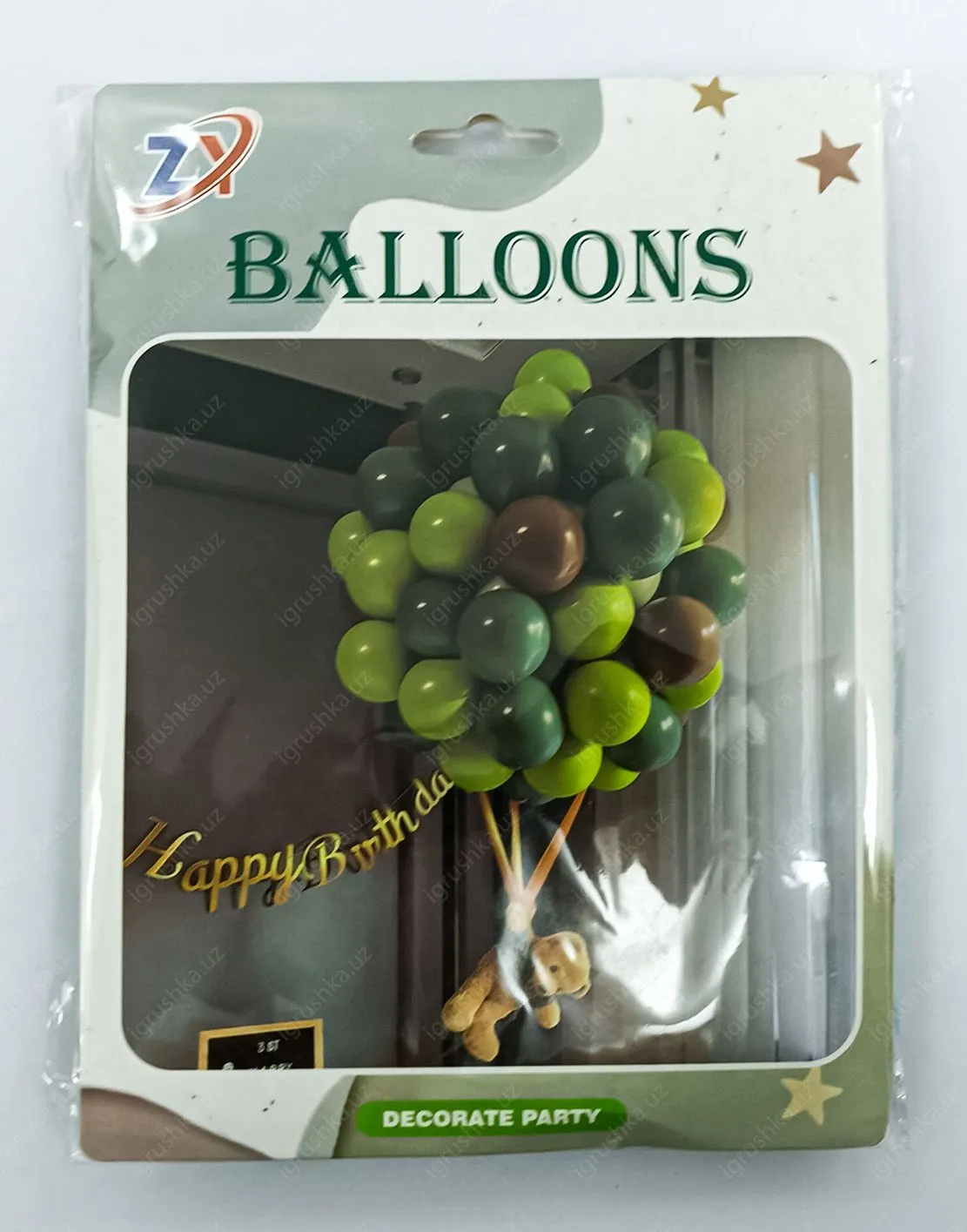 картинка Набор воздушных шаров 35 шт, для праздников от магазина igrushka.uz