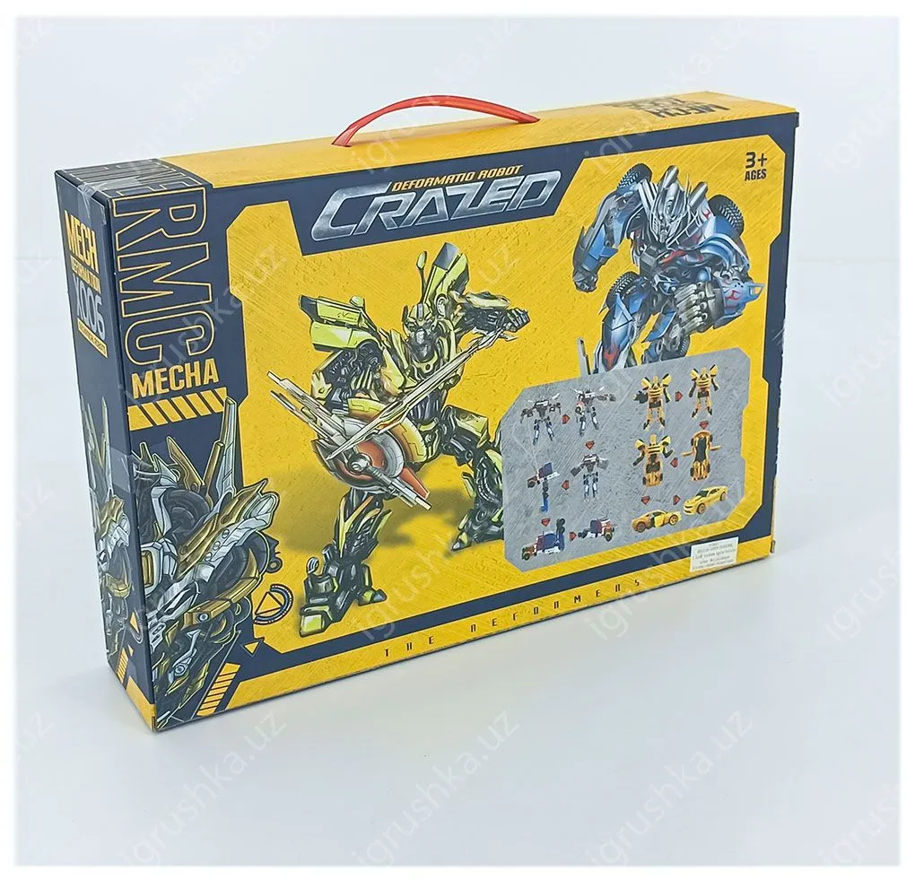 картинка Трансформер Оптимус Прайм и Бамблби , Робот 2в1 W8825A от магазина igrushka.uz