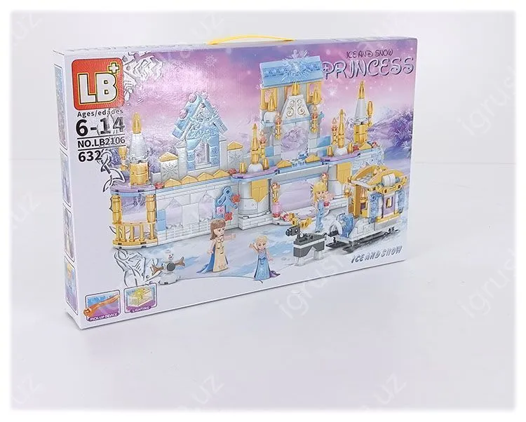 картинка Конструктор Холодное Сердце 632 детали от магазина igrushka.uz