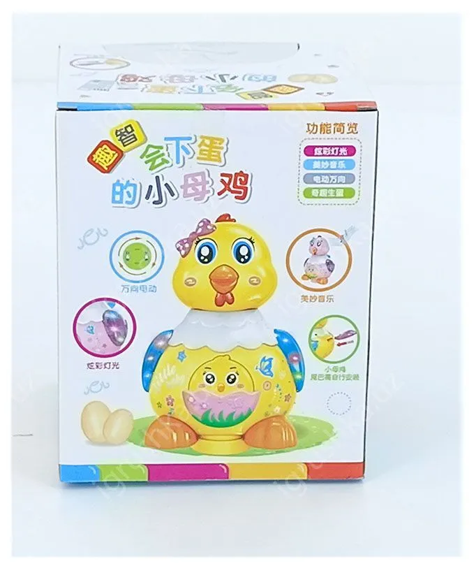 картинка Музыкальная игрушка «Курочка» розовая от магазина igrushka.uz