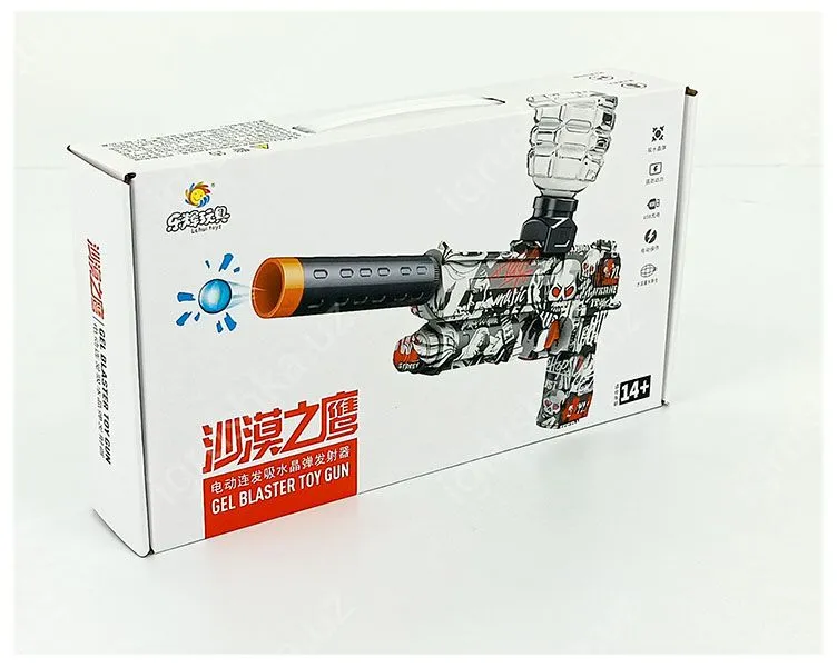 картинка Пистолеты (Gesert Eagle Deagle) Орбиз с глушителем от магазина igrushka.uz