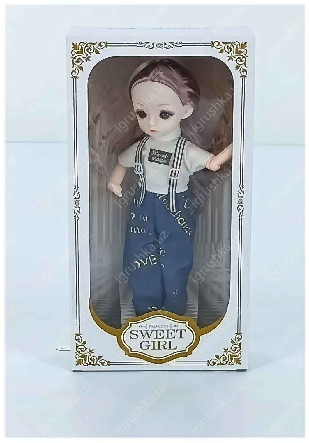 картинка Кукла шарнирная, 23 см, для девочек SWEET GIRL от магазина igrushka.uz