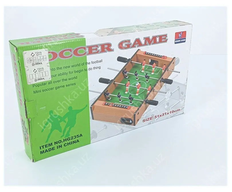 картинка Настольный футбол soccer (Габариты: 51*31*10,5 см) HG235A от магазина igrushka.uz