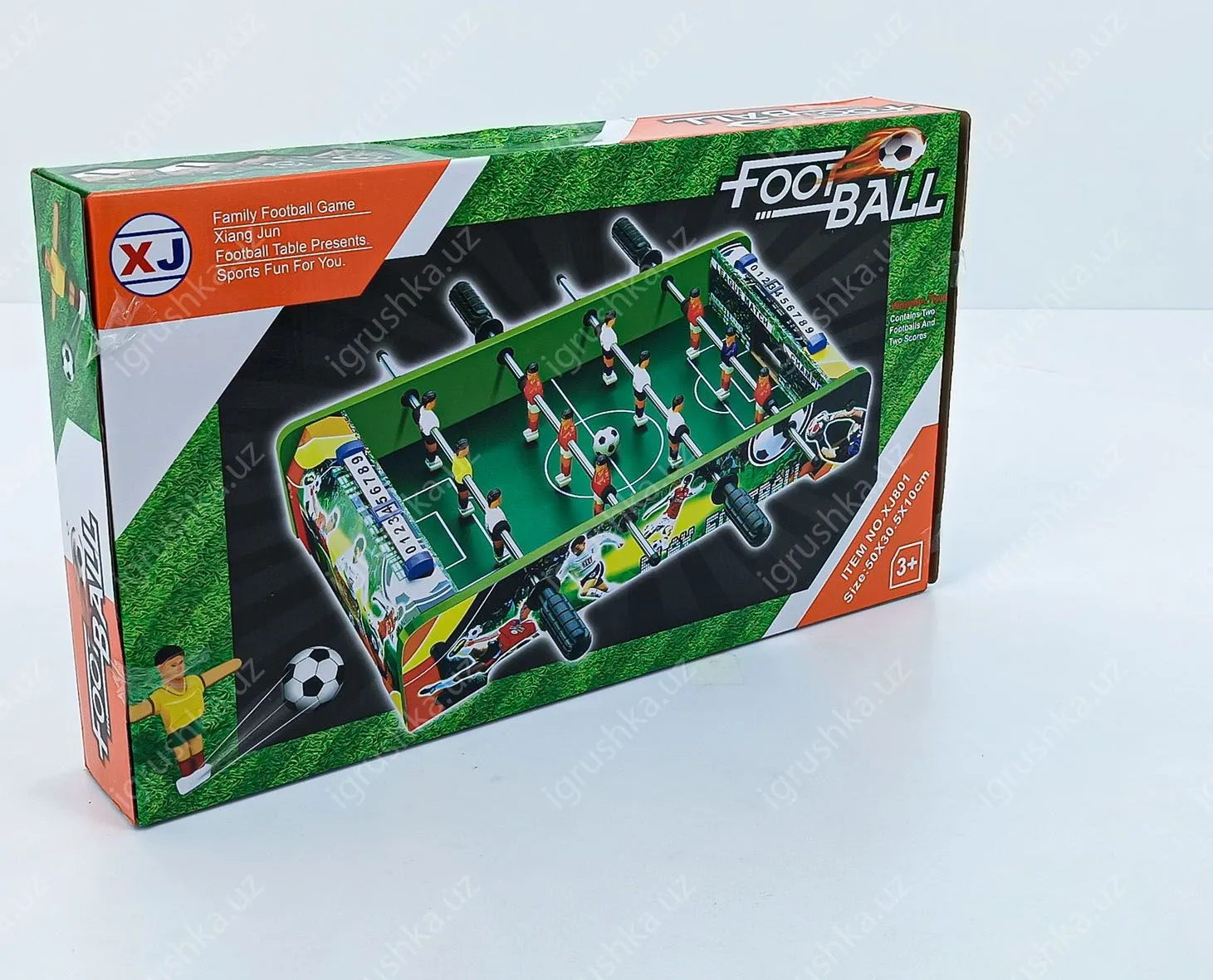 картинка Настольные мини-футбольные спортивные игрушки, деревянный XJ801 от магазина igrushka.uz