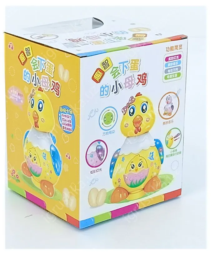 картинка Музыкальная игрушка «Курочка» розовая от магазина igrushka.uz