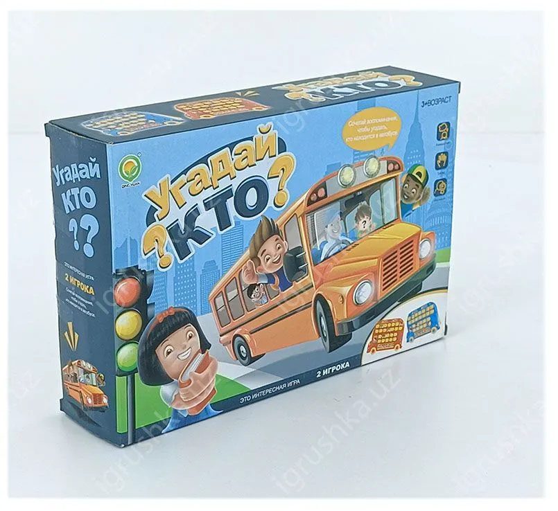 картинка Настольная игра Угадай Кто? (2 игрока, 3+) от магазина igrushka.uz