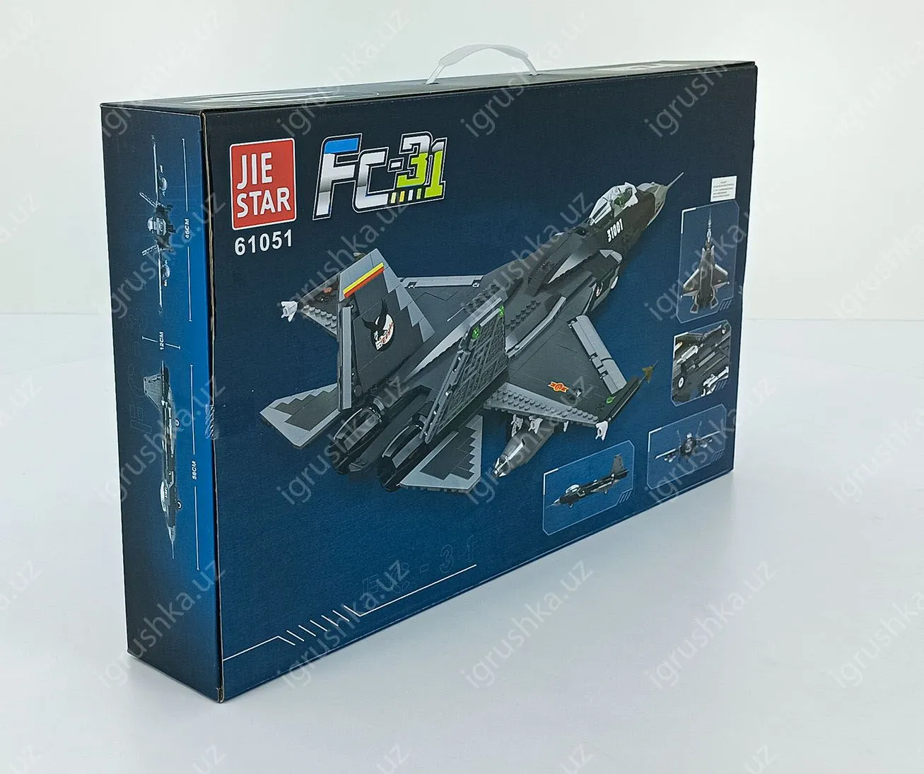 картинка Коллекционный большой набор конструктор JIESTAR 61051 1691 деталей от магазина igrushka.uz