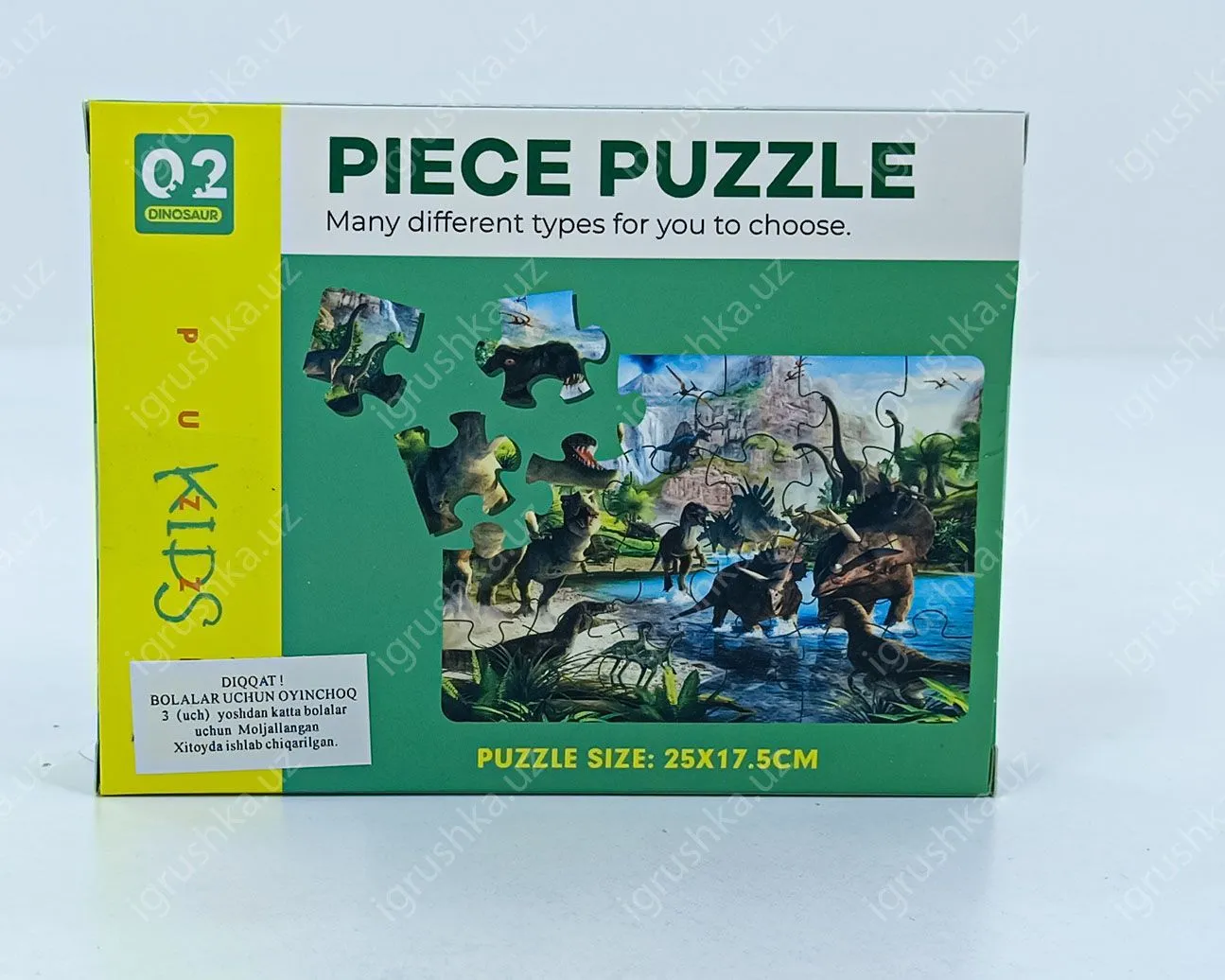 картинка Пазлы для детей 24 элементов "Парк Юрского периода" от магазина igrushka.uz