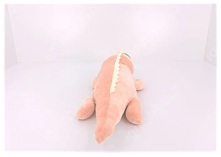 картинка Мягкая игрушка-подушка Динозавр длинная 88 см, Zakir Toys, персиковая от магазина igrushka.uz