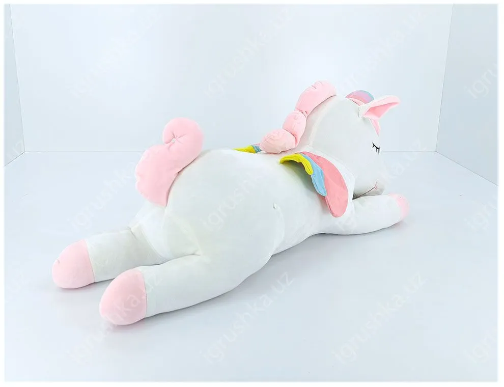 картинка Большой единорог радуга 90 см от магазина igrushka.uz