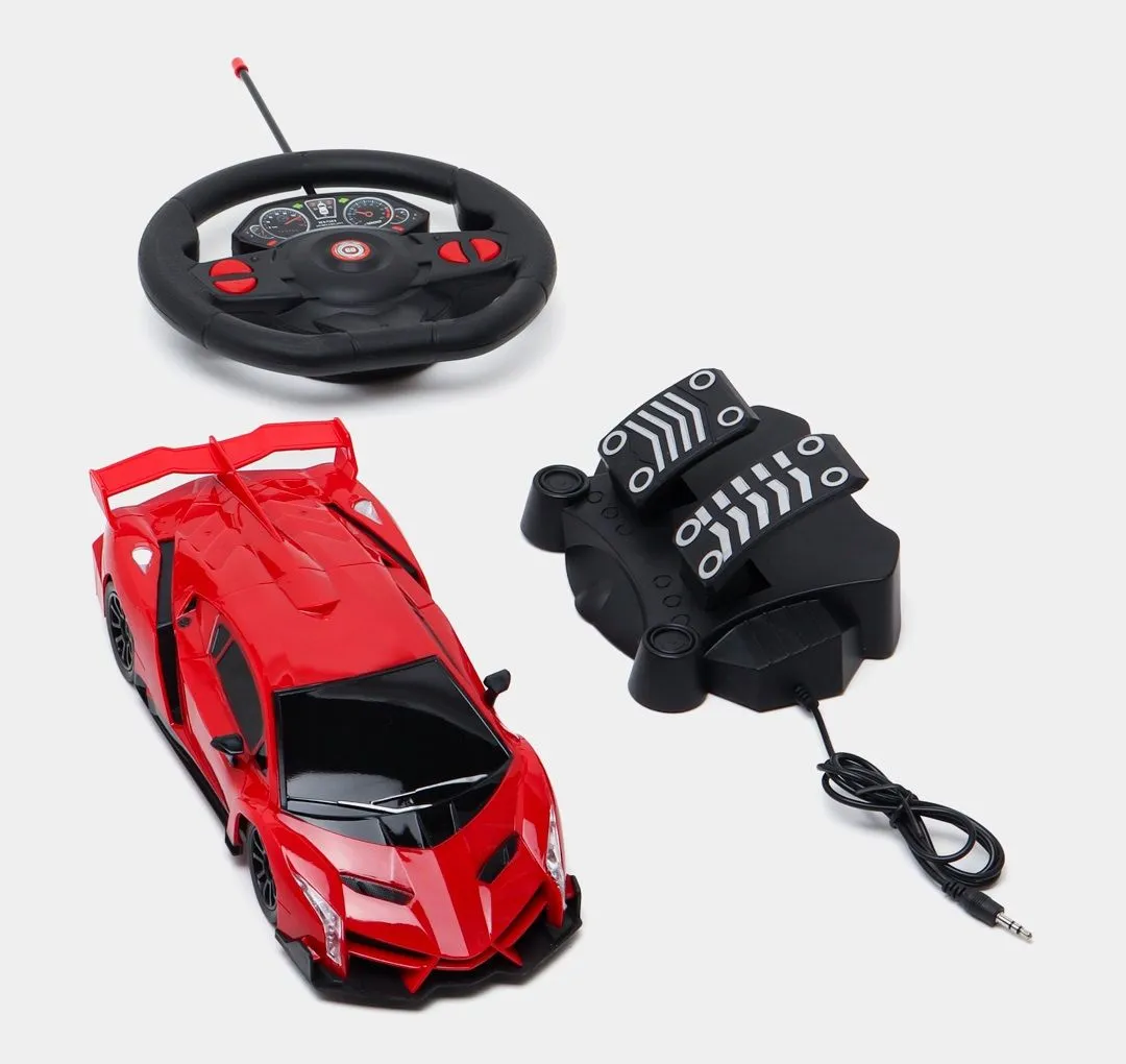 картинка Аккумуляторный  Lamborghini, с рулем от магазина igrushka.uz